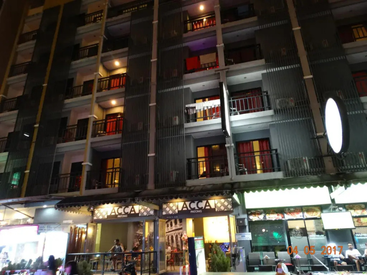 Apartamenty Acca Patong Apartments — отель с удобным расположением в Патонг