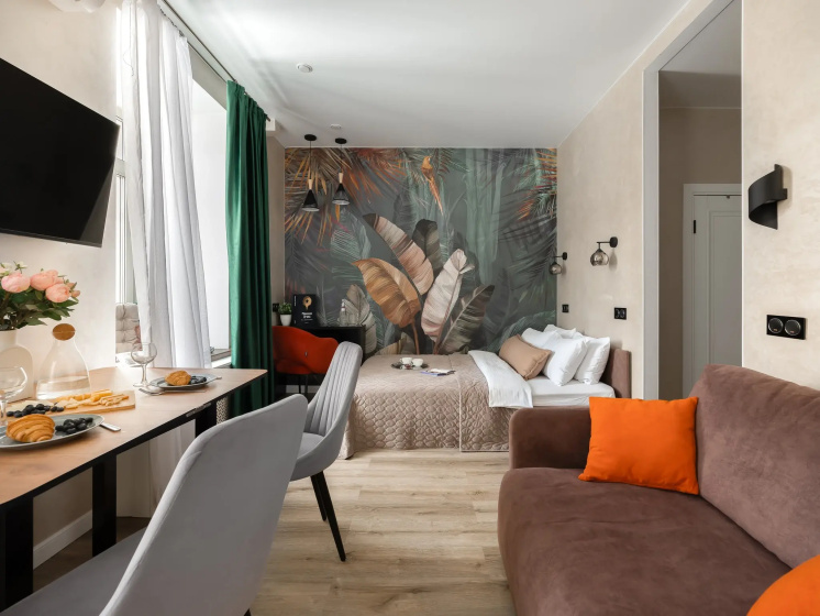 Апартаменты SMART LOFTS | Rio | На 3 гостей | 5 мин от метро Бауманская | Исторический дом — забронировать отель в Москве