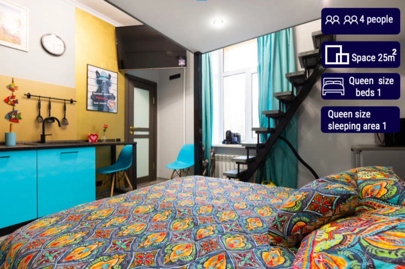 Апартаменты 9 Bussi Suites Botanicheskaya 41/7 — отель в Москве, Россия
