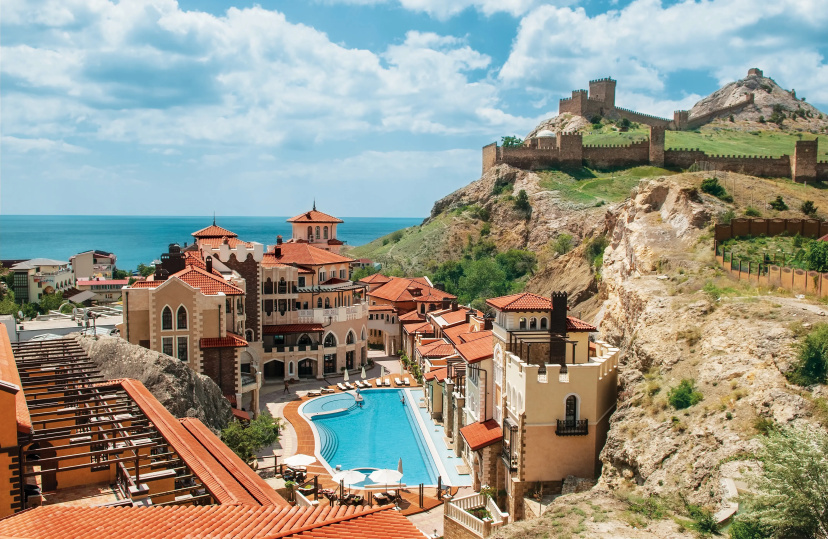 Отель Soldaya Grand Hotel & Resort — отель с удобным расположением в Судак