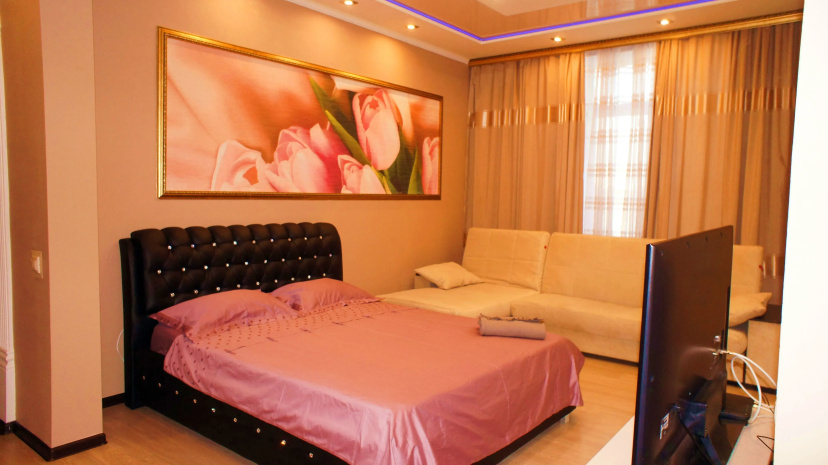 Квартира Роскошная 1-комнатная у метро Автозаводская — отель в Москве, Россия