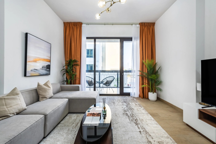 Апартаменты Welcome Home in La Rive-2, Port de La Mer — отель с удобным расположением в Дубае
