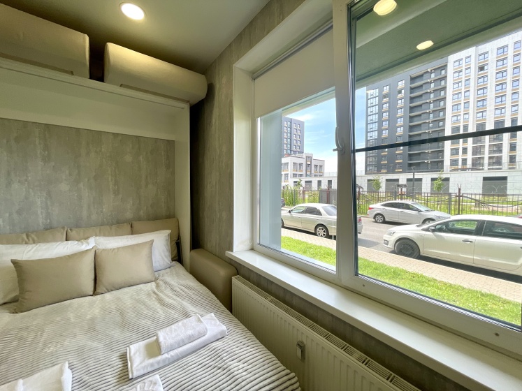 Квартира - студия, метро Московская Rauktis apartments — отзывы гостей и цены