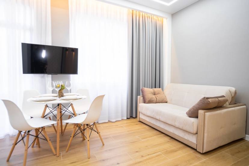 Апартаменты Red Apartments Арт Лайт Миллер — забронировать отель в Сириусе