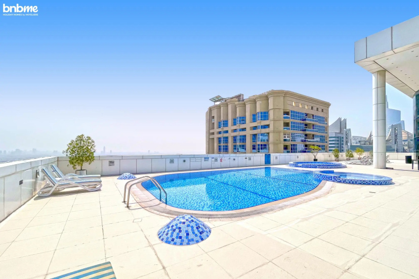 Апартаменты bnbmehomes | Live & Work 'w' Style in 1B Apt-3007 — отель с удобным расположением в Дубае