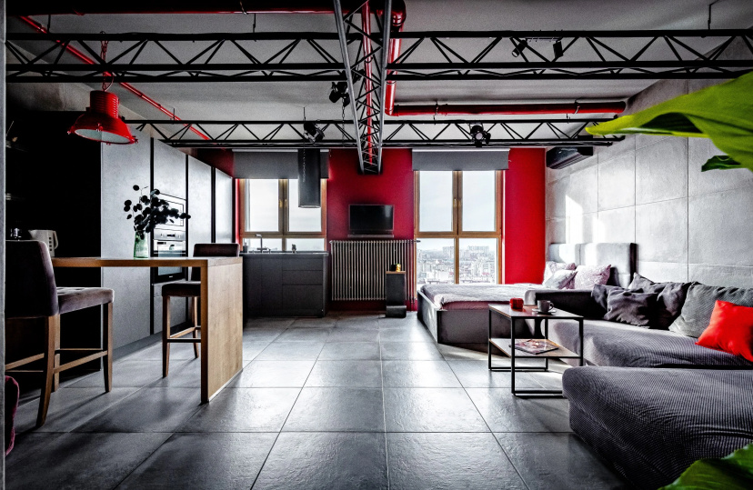 Апартаменты Grey Loft Krasnodar — отель с удобствами в Краснодаре