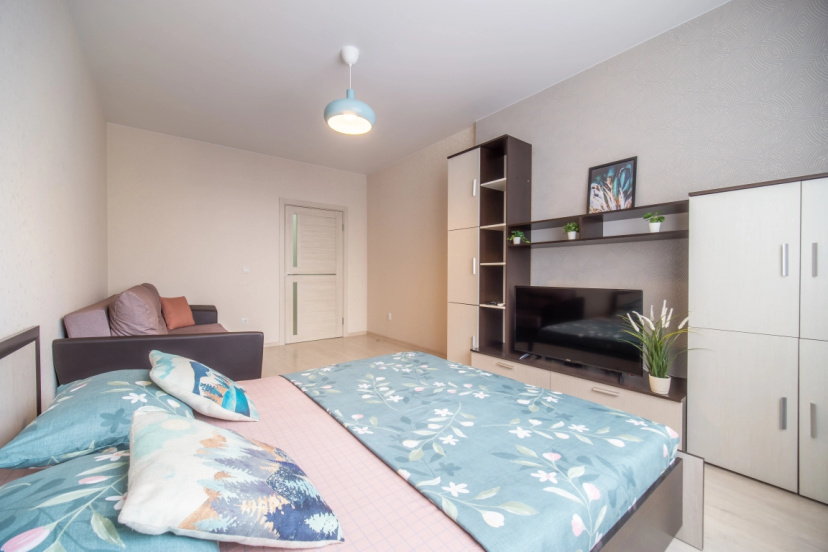 Квартира Comfort с Балконом 17 этаж в ЖК Москва — отель с удобствами в Краснодаре