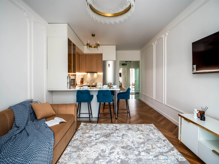 Квартира в элитном ЖК Central avenue, Smart lux 133 — забронировать отель в Алматы