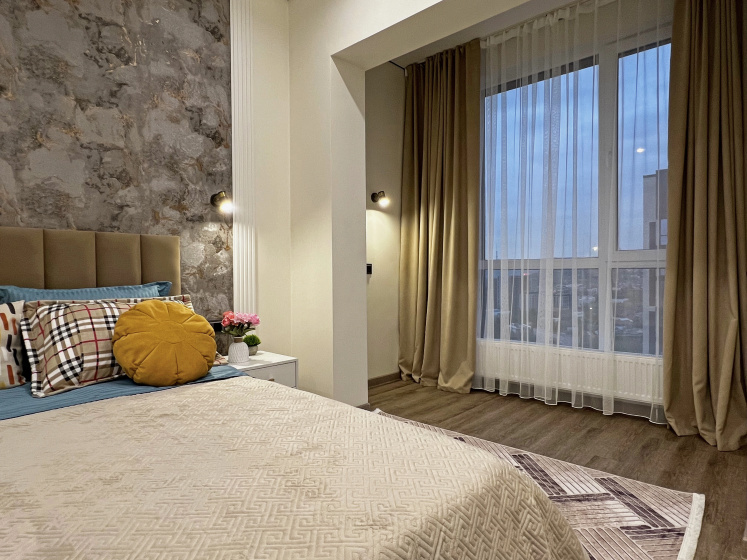 Apartamenty Ocarovatel'naa kvartira v lucsej lokacii — отель с удобным расположением в Алматы