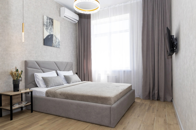 Квартира ApartGroup Видовая Новая в Центре — комфортный отель в Краснодаре