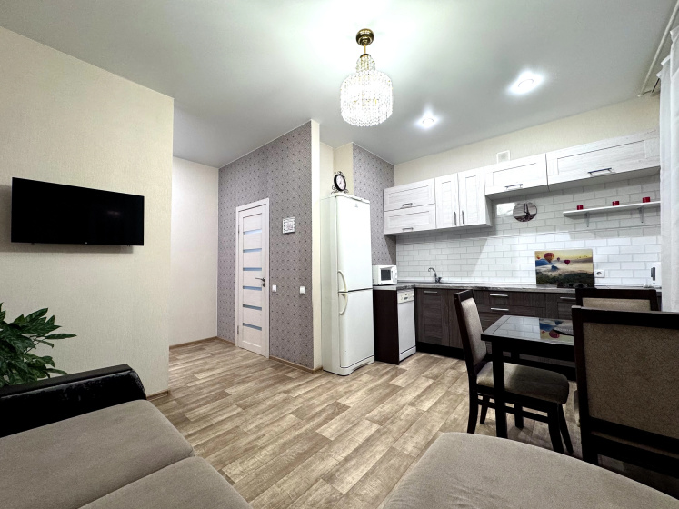 Квартира 2-комнатная Cтудия Yarapartments на Октября 11 — отель с удобствами в Ярославле