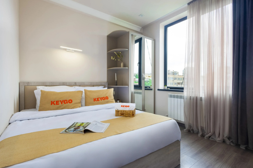 Apartamenty KeyGo #0147 1 Bedroom near Opera Theatre — комфортный отель в Ереван