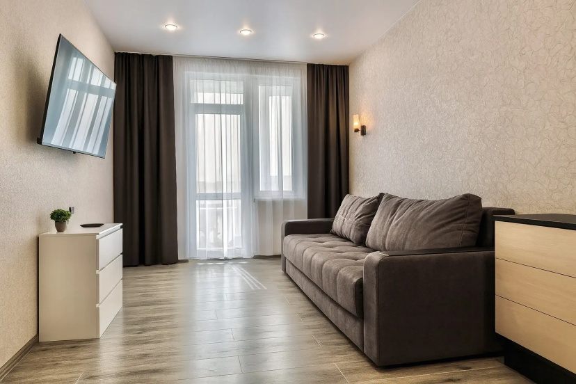 Apartamenty Prostornaa odnokomnatnaa v novom ZK — комфортный отель в Симферополе