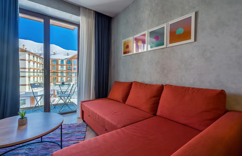 Apartamenty New Gudauri Loft 1 - 401 — комфортный отель в Гудаури