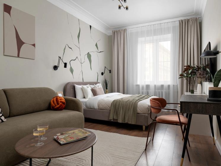 Квартира GM Apartments Стильная двушка у Триумфальной площади — отель с удобствами в Москве