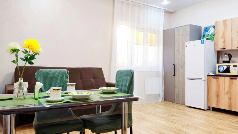 Apartamenty Otlicnaa STUDIA v Novom Dome — отель с удобствами в Ноябрьске