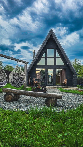Villa Chilla Villa Black — комфортный отель в Байкальск