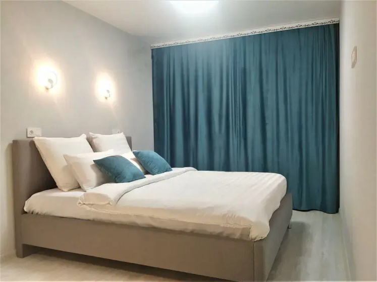 Apartamenty RentHome studia Biruza na Uznom sosse u TC Ambar — комфортный отель в Самаре