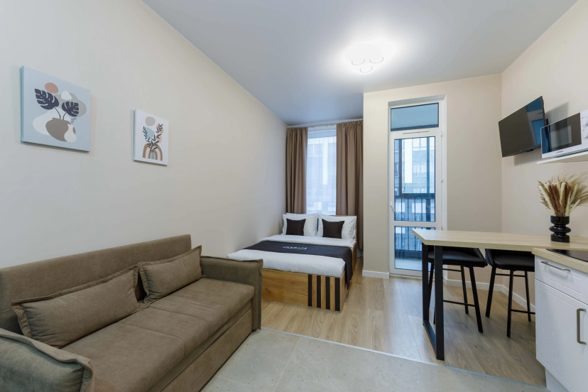 Апартаменты Inndays Apartments на Куприна 7(2) — отель с удобствами в Москве