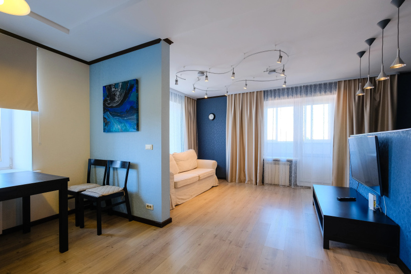 Apartamenty OK! Nikitina 20 etaz 7 — отель с удобствами в Томске
