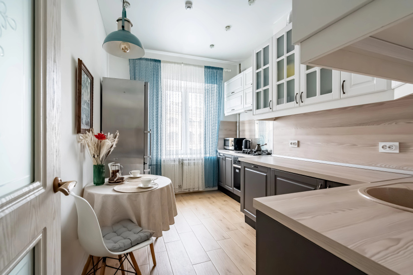 Апартаменты Sergeew Apartments 3-х комнатный Делюкс на Набережной Макарова — забронировать отель в Санкт-Петербурге