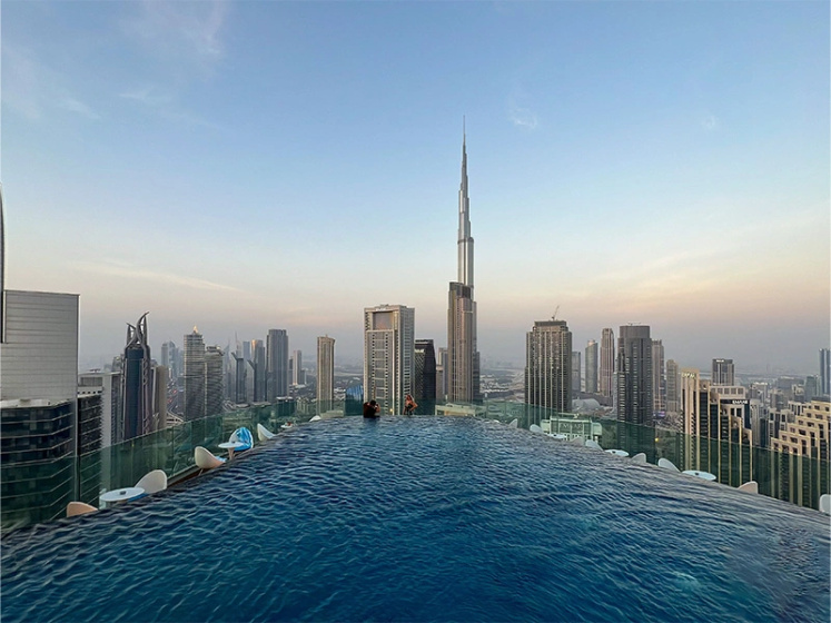 Апартаменты Keyrock Living Skyline Escape at Paramount — отель с удобным расположением в Дубае