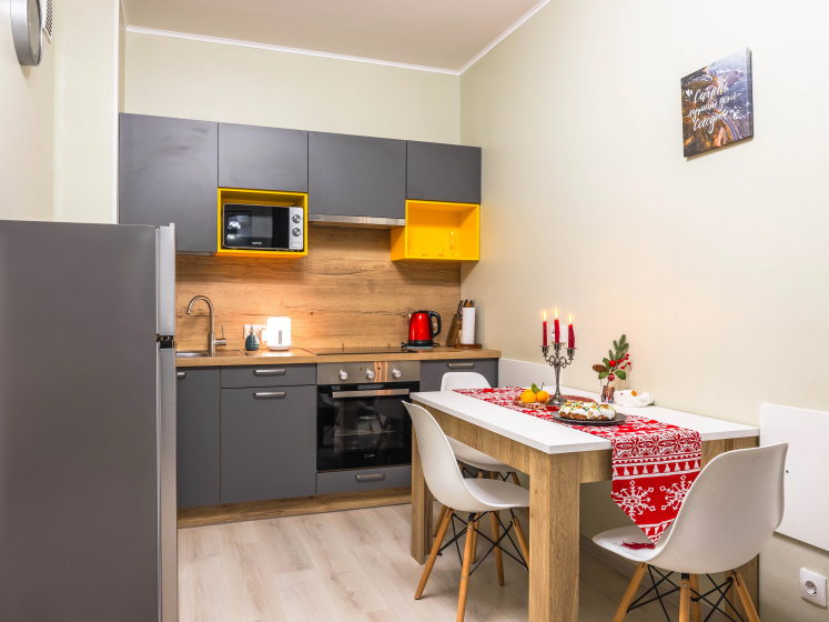 Апартаменты 1-к. 37 м² 2 Кровати — забронировать отель в Санкт-Петербурге