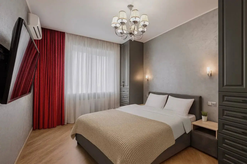 Apartamenty Stil'nye apartamenty v ZK Zigulina Rosa — отель с удобствами в Симферополе