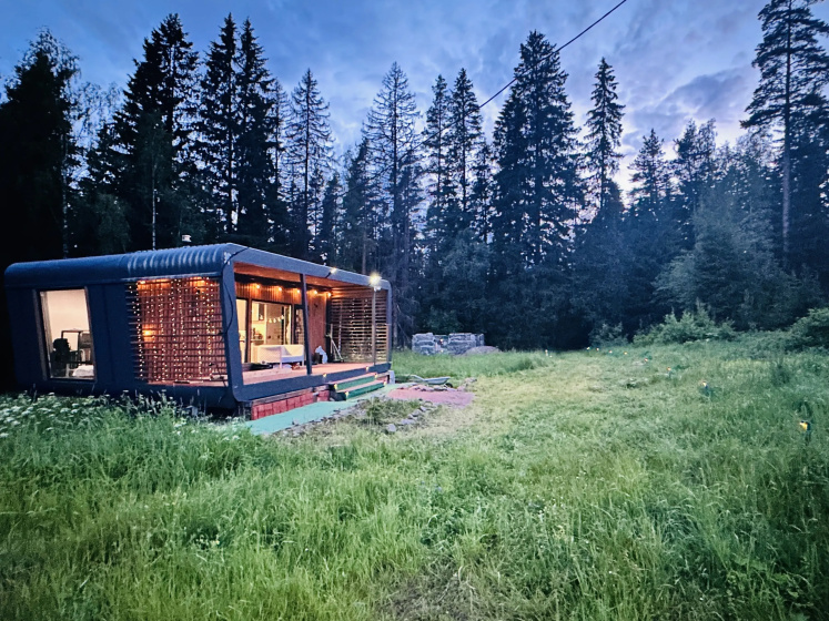 Частный Дом Cozy in the Forest — отель с удобным расположением в Выборге