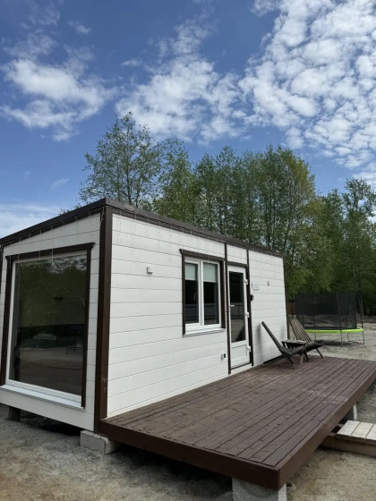 Частный дом Glamping by river — отель с удобствами в Медвежьегорск