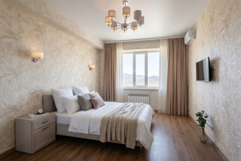Квартира в новостройке с видом на речку — комфортный отель в Пятигорске