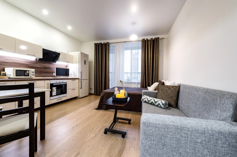 Апартаменты ApartMe 2 Предпортовый — забронировать отель в Санкт-Петербурге
