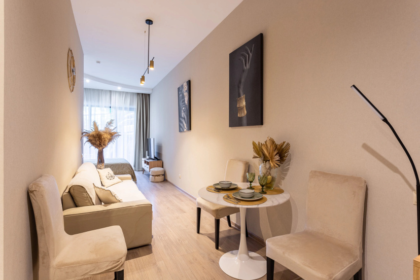 Апартаменты Flat Inn в ЖК  Актер Гэлакси на Курортном проспекте — комфортный отель в Сочи