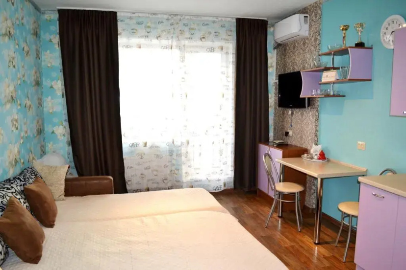 Квартира на 21 этаже Academ Riverside — забронировать отель в Челябинске