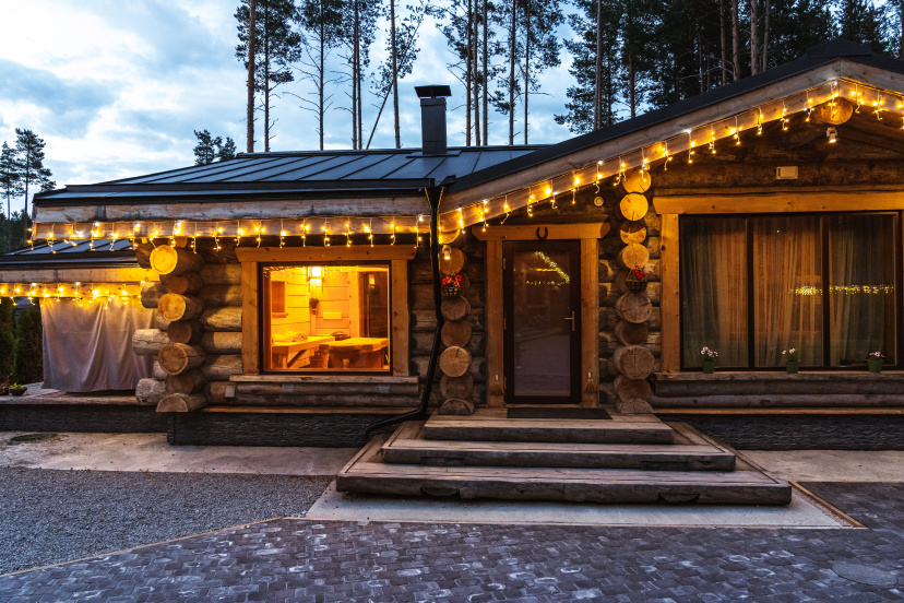 Шале Green Club Family Karelia 4 — отель с удобствами в Медвежьегорск
