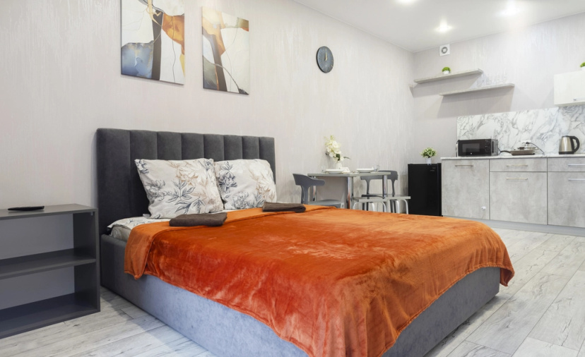 Апартаменты Prince Apartments на Улице 280-Летия Барнаула 22 (127) — отель с удобствами в Барнауле