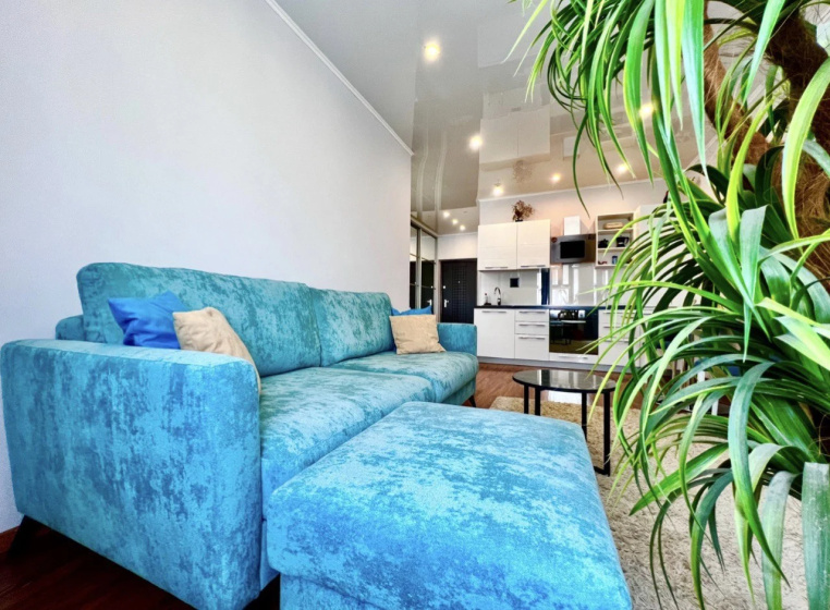 Квартира 2-комнатная, 50 м², 17/19 этаж — забронировать отель в Саратове