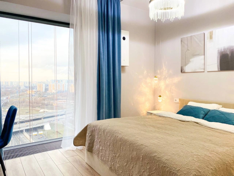 Квартира KatrinRent Suite view c Панорамными Окнами на 29 Этаже — отель с удобствами в Красногорске