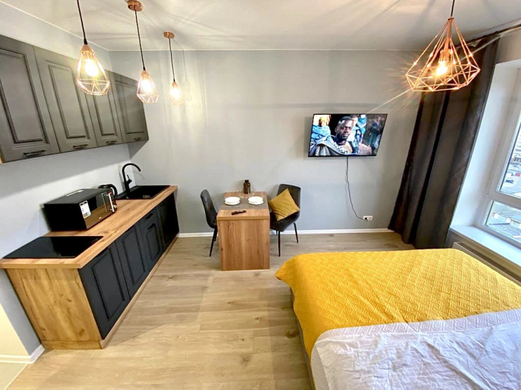 Apartamenty Level Ap v ZK Zulebino Park — отель с удобствами в Люберцах