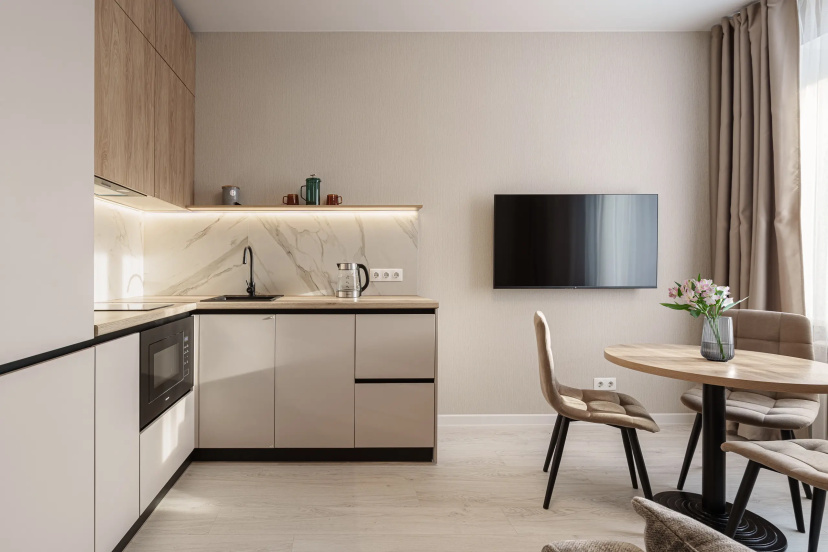 Apartamenty KRASROOM v ZK Uznyj Bereg — отель в Красноярске, Россия