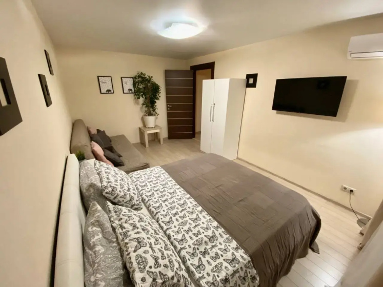 Квартира Top Rooms: Двухкомнатная у метро Белорусская — комфортный отель в Москве