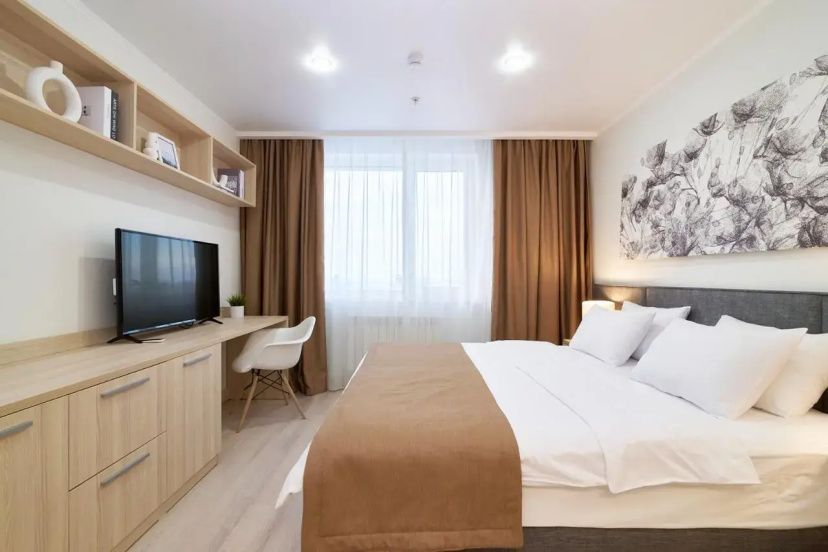 Apart-otel' Yes s vidom na sad — отель с удобствами в Астане