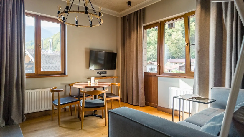 Апартаменты Chalet Terrazza 5 — отель в Эсто-Садок, Россия