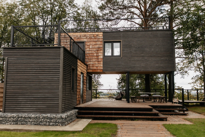 Castnyj dom Panorama Cliff home — отель с удобствами в Тобольске