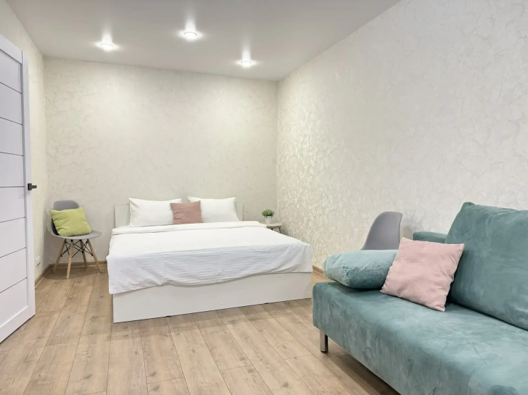 Apartamenty Odnokomnatnye s Balkonom Kosmos GoogNight Aparts — отель с удобствами в Рыбинске