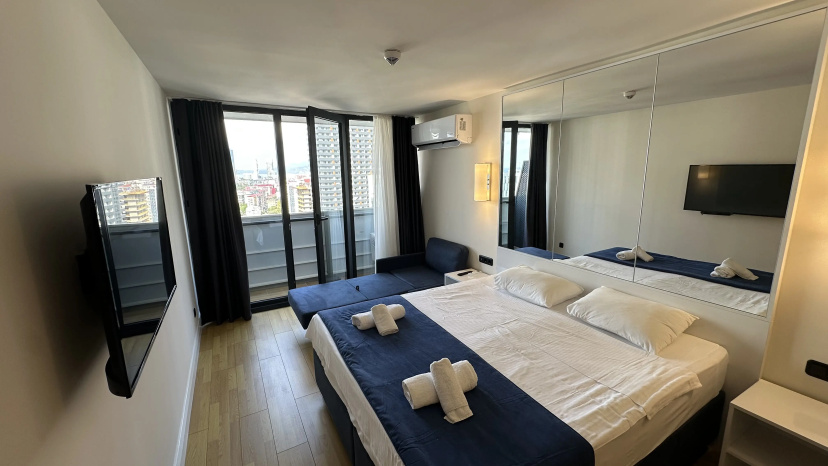 Апартаменты Orbi City Panorama Studios with Sea View — забронировать отель в Батуми