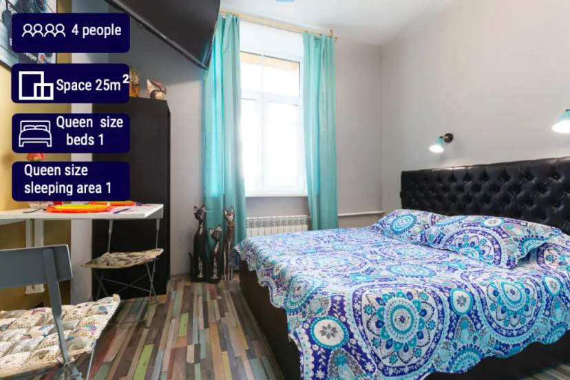 Апартаменты 1 Bussi Suites Botanicheskaya 41/7 — забронировать отель в Москве