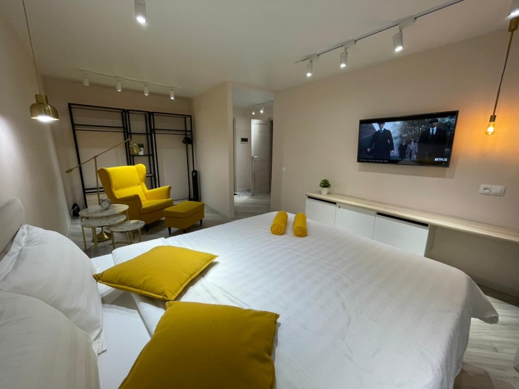 Апартаменты Estaya Kataeva str by Slissenko Inn — отель с удобствами в Павлодаре