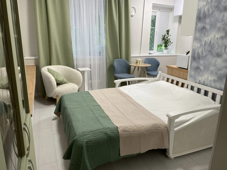 Apartamenty Uutnaa studia radom s nabereznoj — отель с удобствами в Великом Новгороде