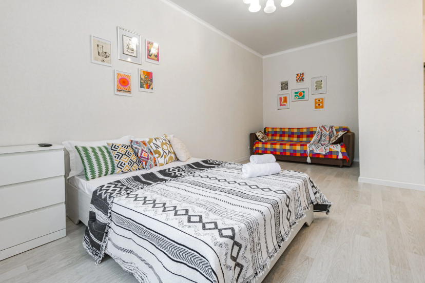 Kvartira Alpamys Light Apartment — забронировать отель в Астане